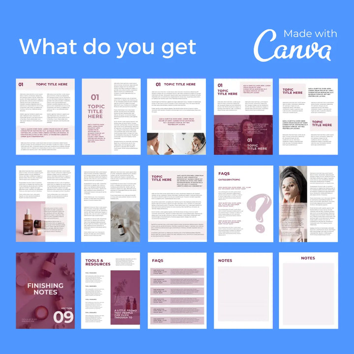 Downloadable Beauty Business Plan 100 Template TheCEO.Store