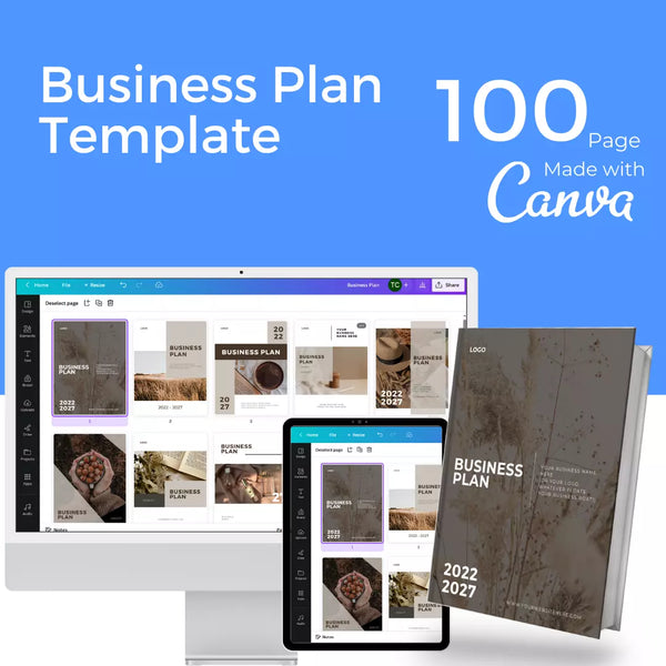 Downloadable Business Plan 100 Templates