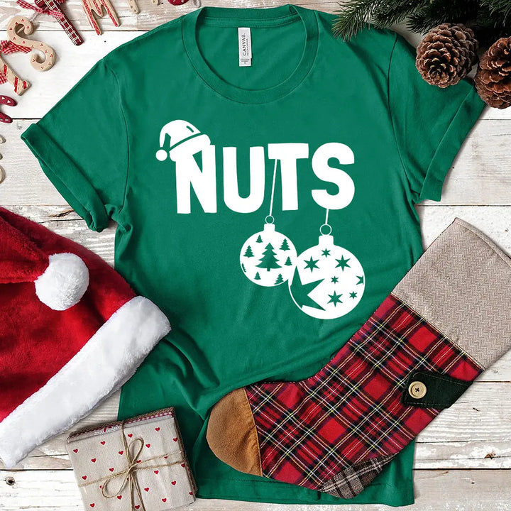 Chest + Nuts Christmas – DTF Transfer for Shirts