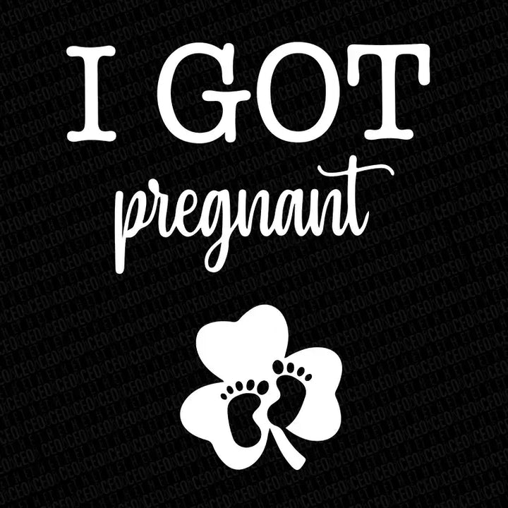 I Got Pregnant – DTF Transfer Set