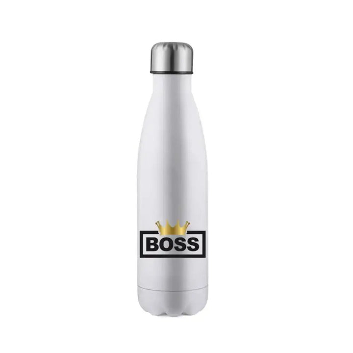 Boss Crown 17oz Stainless Steel Water Bottle