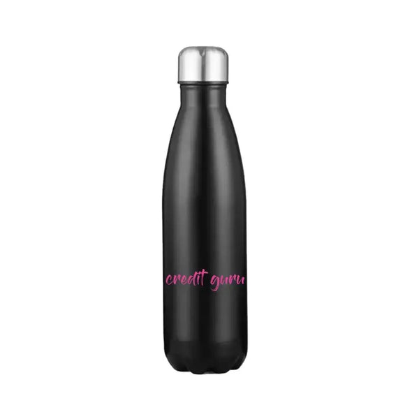 Credit Guru 17oz Stainless Steel Water Bottle