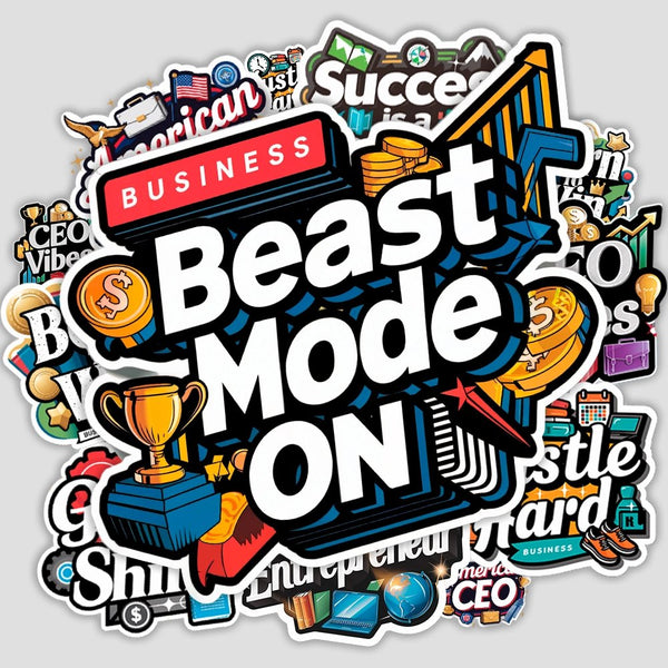 Beast Mode On Sticker