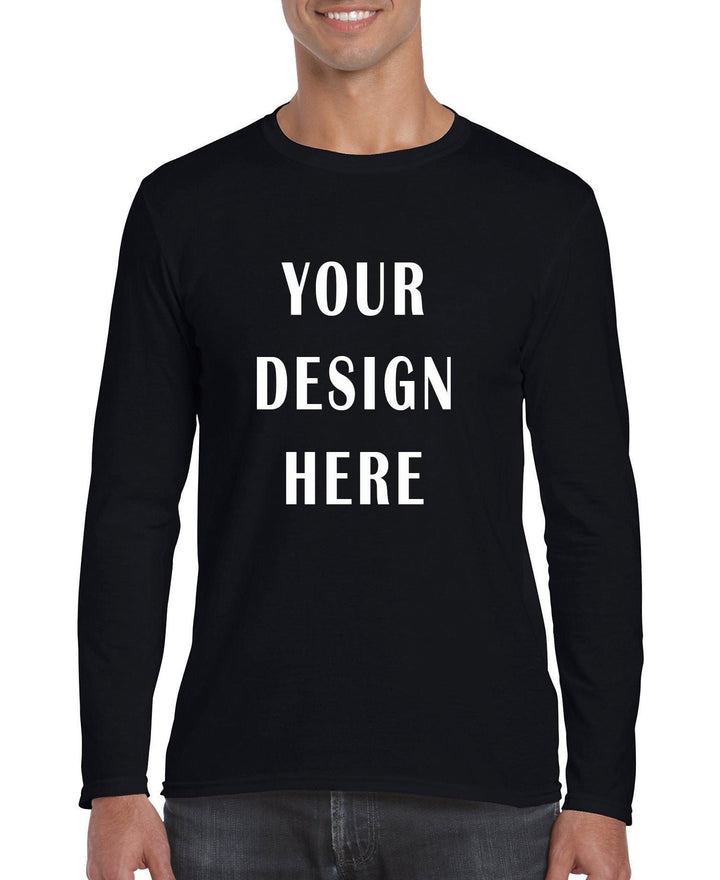 Customizable Premium Men Long Sleeve Shirt