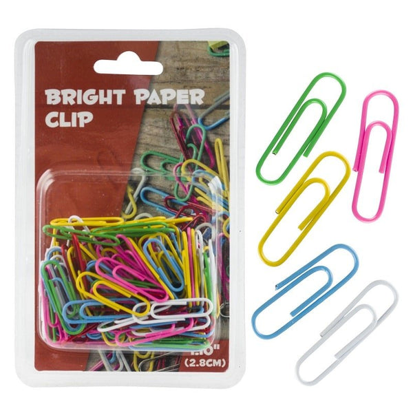 82pc Color Paper Clips