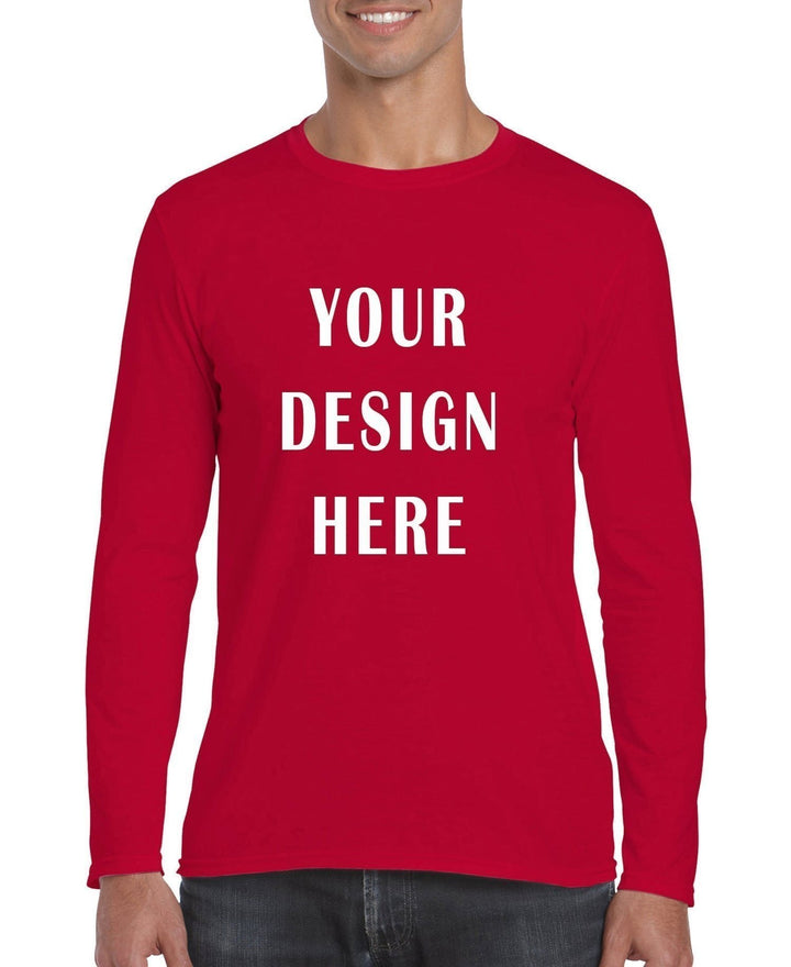 Customizable Premium Men Long Sleeve Shirt