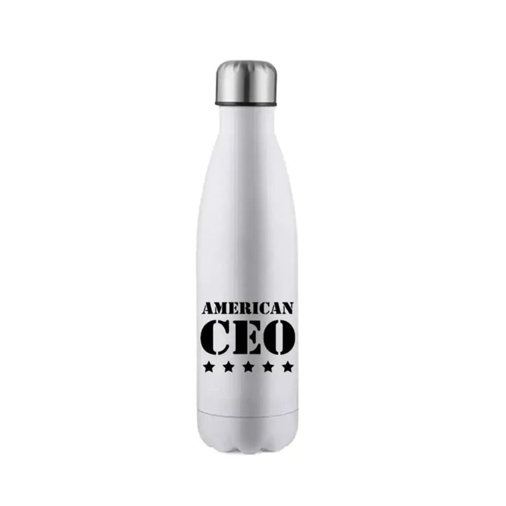 Five Star American CEO  17oz Stainless Steel Water Bottle