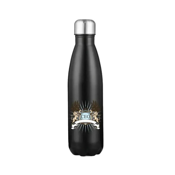 CEO Lion Crest 17oz Stainless Steel Water Bottle