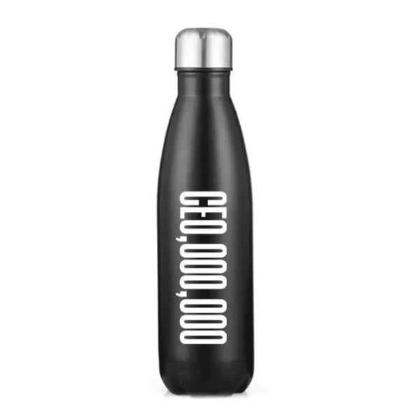 The CEO,OOO,OOO 17oz Stainless Steel Water Bottle