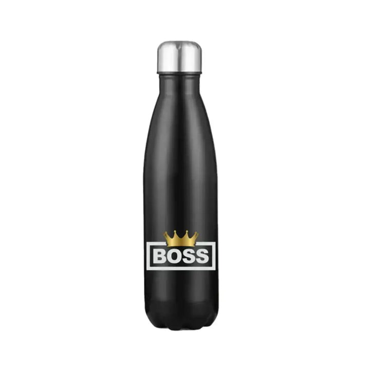 Boss Crown 17oz Stainless Steel Water Bottle