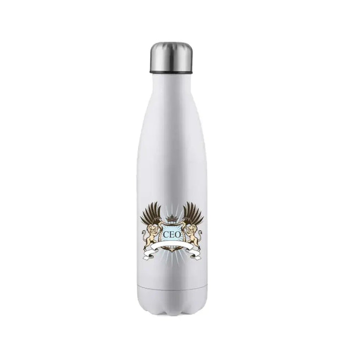 CEO Lion Crest 17oz Stainless Steel Water Bottle