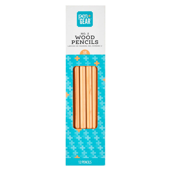 Pen+Gear No. 2 Wood Pencils, 12 Count