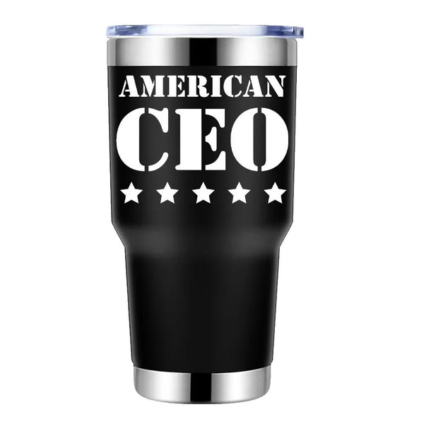 Five Star American CEO 30oz Insulated Vacuum Sealed Tumbler