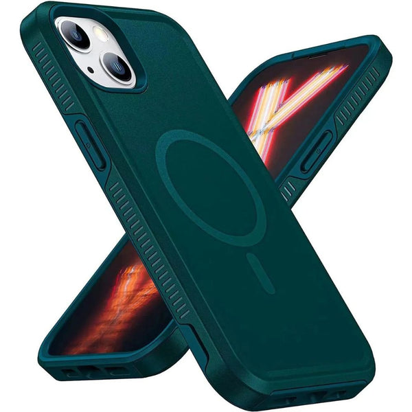 Heavy Duty Case with Magnetic Compatibility for iPhone 14 6.1 / iPhone 13
