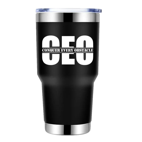 Conquer Every Obstacle Ceo  30oz Insulated Vacuum Sealed Tumbler