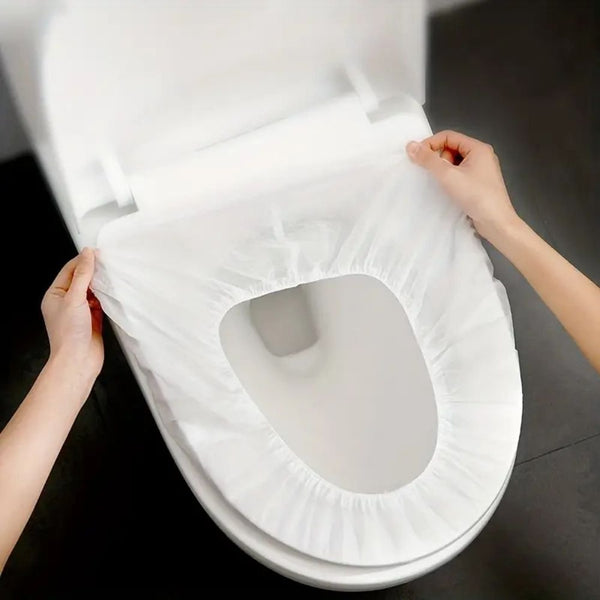 10pcs Portable Disposable Toilet Seat Cover