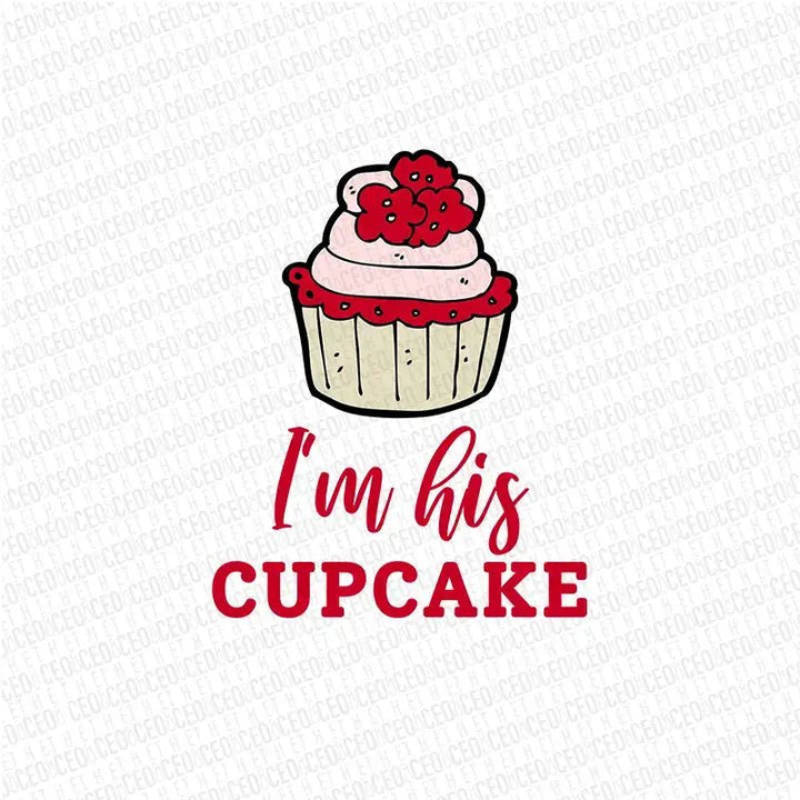 Cupcake Couple – DTF Transfer Set