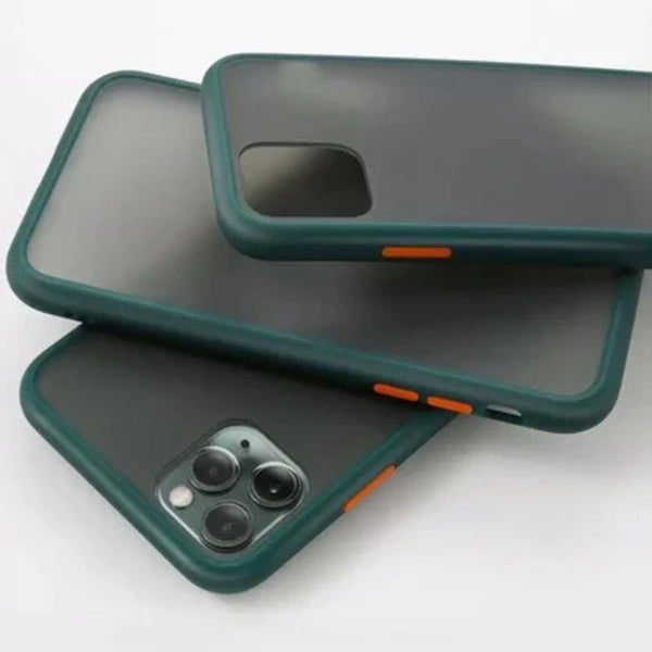 iPhone 12 PRO MAX 6.7" Button Soft Texture Case