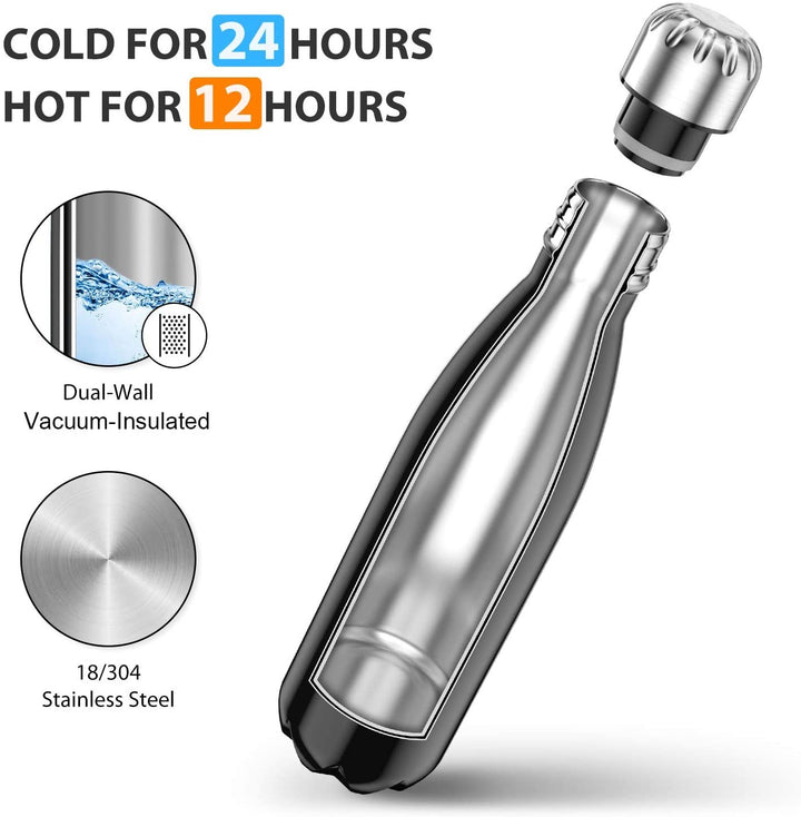 The CEO 17oz Stainless Steel Water Bottle