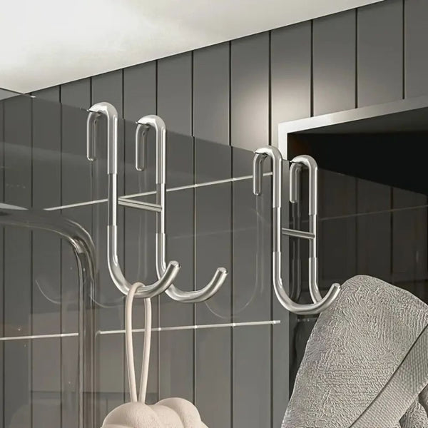 1pc Rust Resistant Multifunctional Shower Door Hook