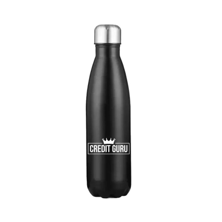 Credit Guru 17oz Stainless Steel Water Bottle