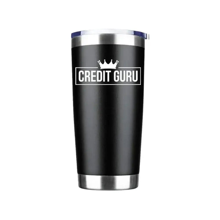 Credit Guru 20oz Insulated Vacuum Sealed Tumbler