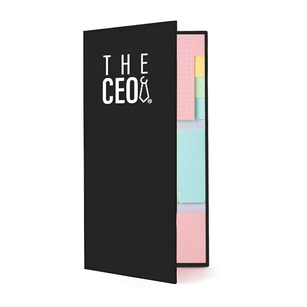 THE CEO® Sticky Notes Pastel Binder Set