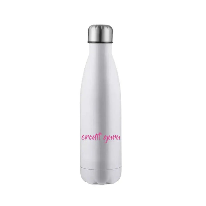 Credit Guru 17oz Stainless Steel Water Bottle