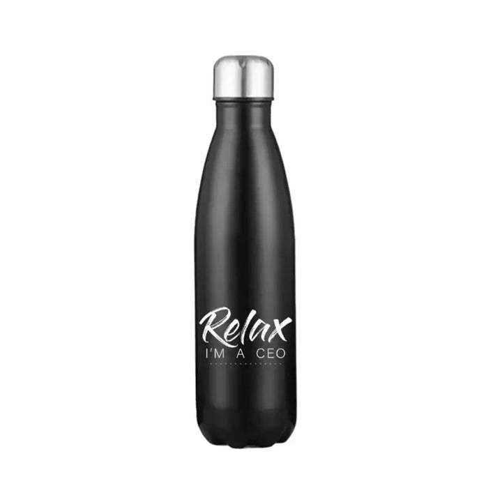 Relax I'm A CEO 17oz Stainless Steel Water Bottle