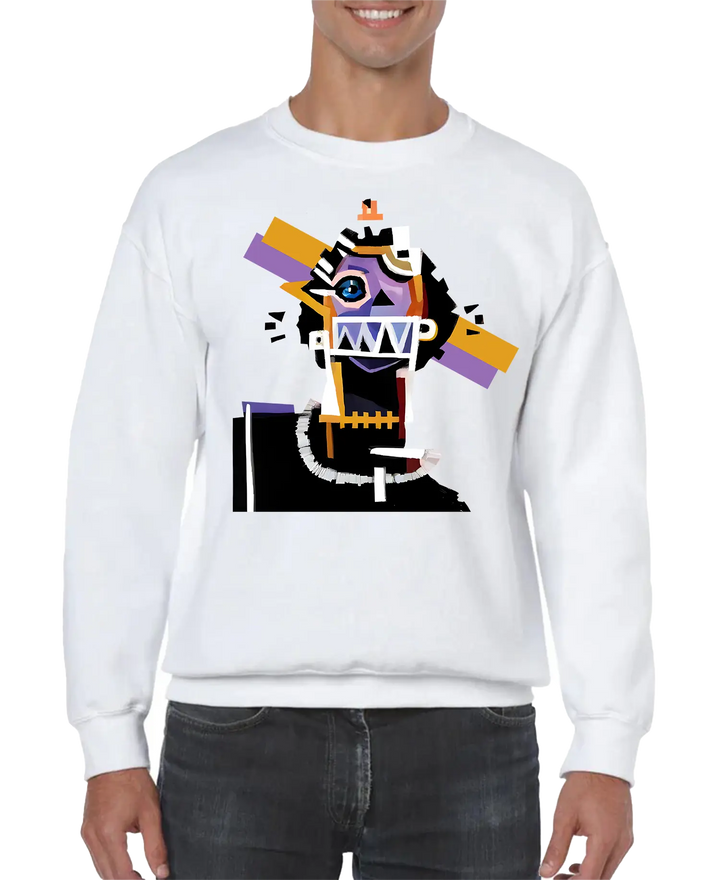 Neocubism Artwork Men’s Sweatshirt