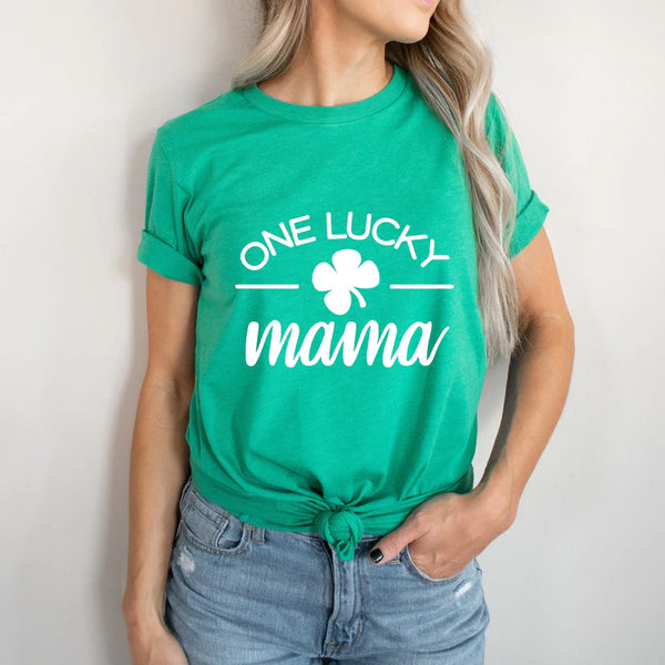 One Lucky Mama – DTF Transfer