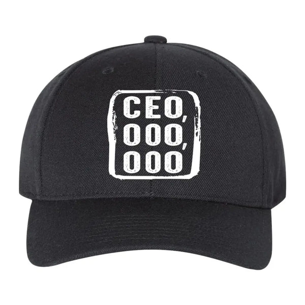The CEO,000,000 Embroidered Cap