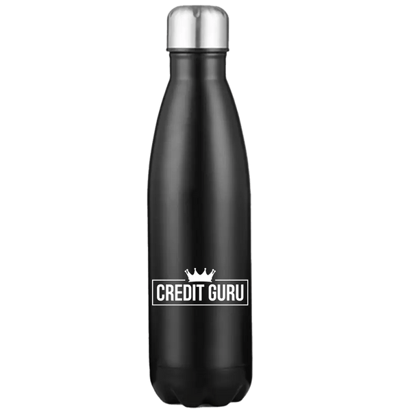 Credit Guru 17oz Stainless Steel Water Bottle