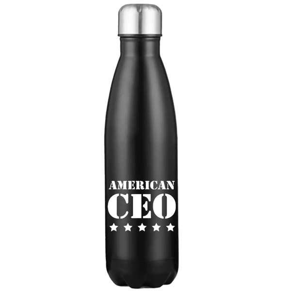 Five Star American CEO  17oz Stainless Steel Water Bottle