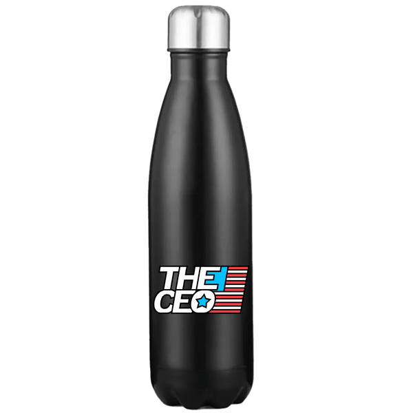 American Flag The  CEO 17oz Stainless Steel Water Bottle