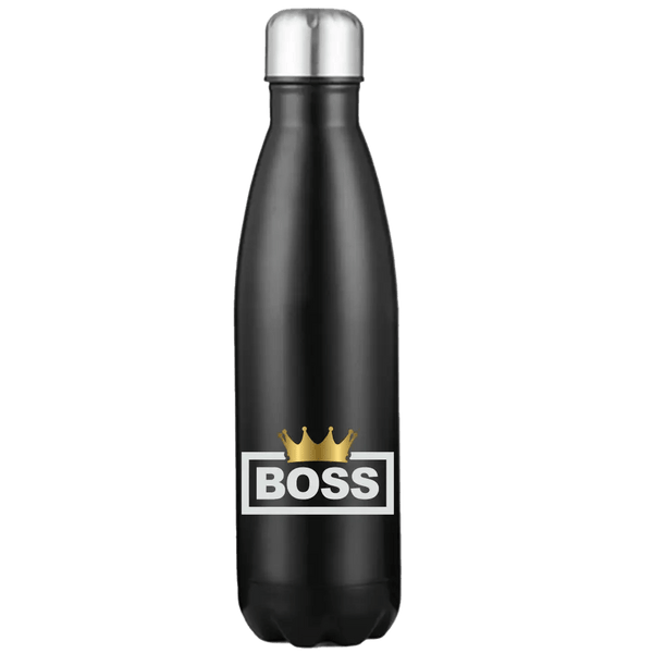 Boss Crown 17oz Stainless Steel Water Bottle