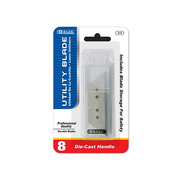 Utility Knife Replacement Blade with tube (8/Tube)