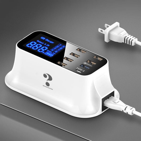 Multi-Port USB Charger Station Type C