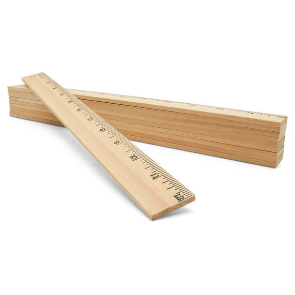 THE CEO 12" (30cm) Wooden Ruler
