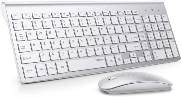 Wireless Keyboard And Ergonomic Mouse Set