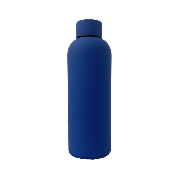 17oz Rubber Vacuum Insulated Stainless Steel Water Bottle