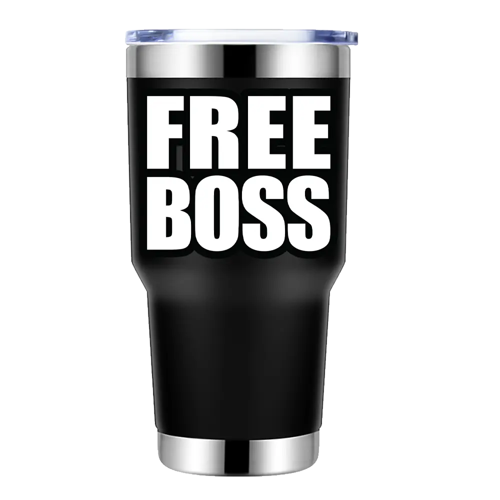 Free Boss 30oz Insulated Vacuum Sealed Tumbler – TheCEO.Store