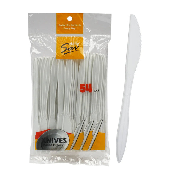 54pc Disposable Knives