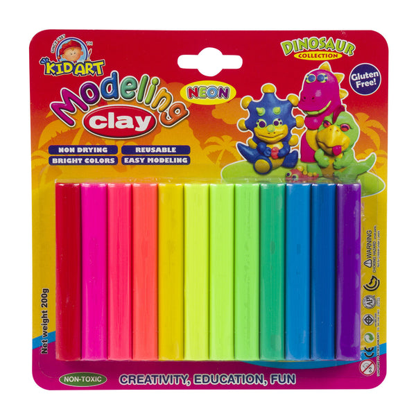 12ct Kid Art Modeling Clay Set- Assorted Colors