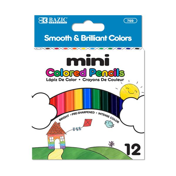 12 Mini Color Pencil