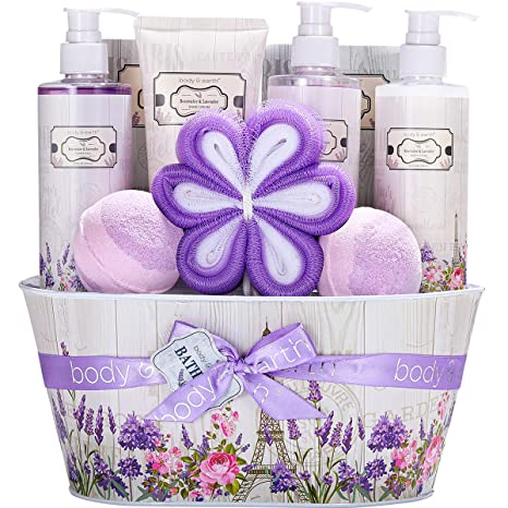 Body &amp; Earth Rosewater &amp; Lavender 10 Pieces Gifts Set