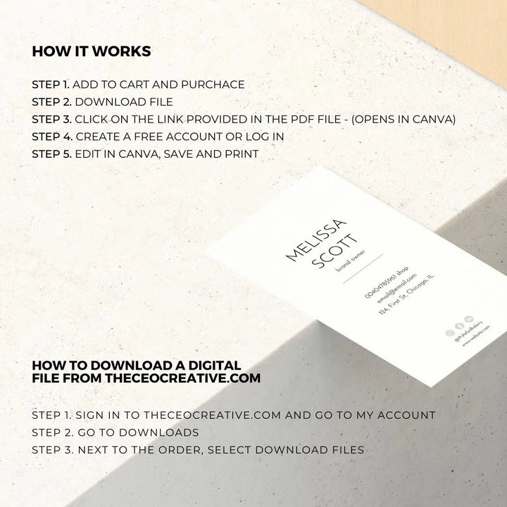 Downloadable Bakery Business Template Bundle