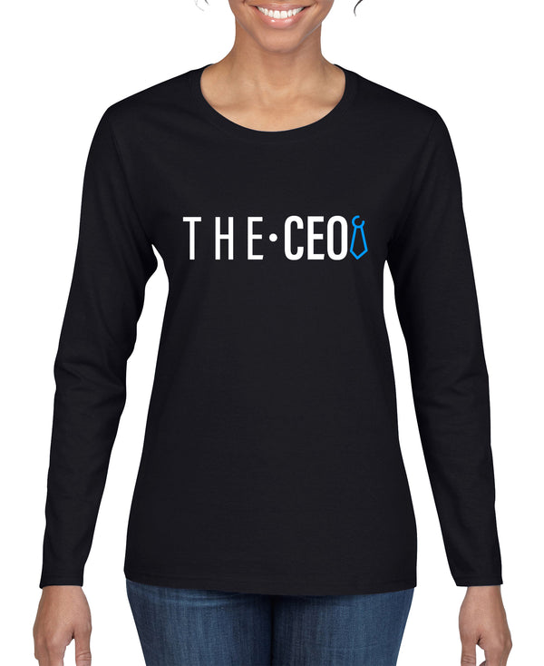The CEO Women’s Long Sleeve Shirt