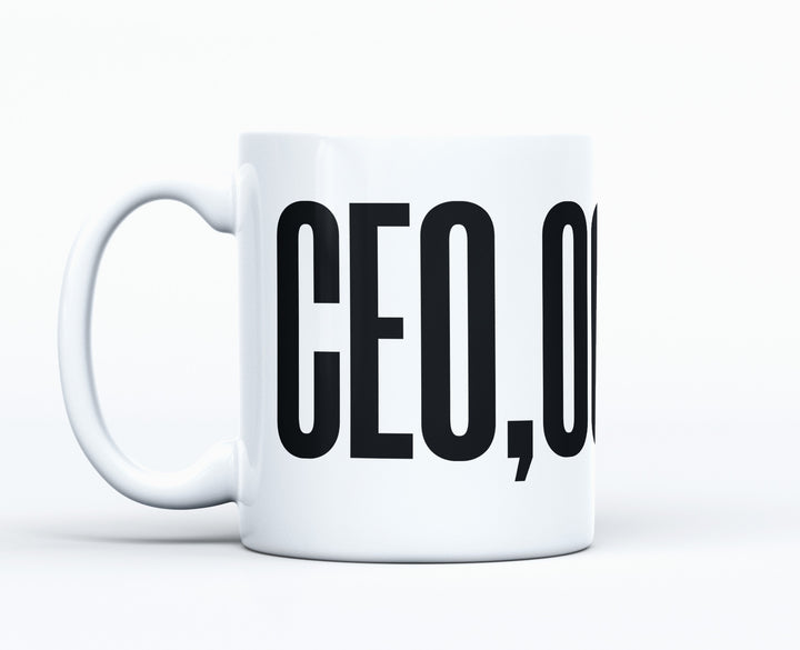 CEO,OOO,OOO 11oz. Mug