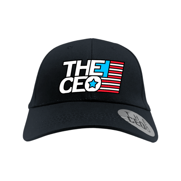 American Flag The CEO Embroidered Baseball Cap
